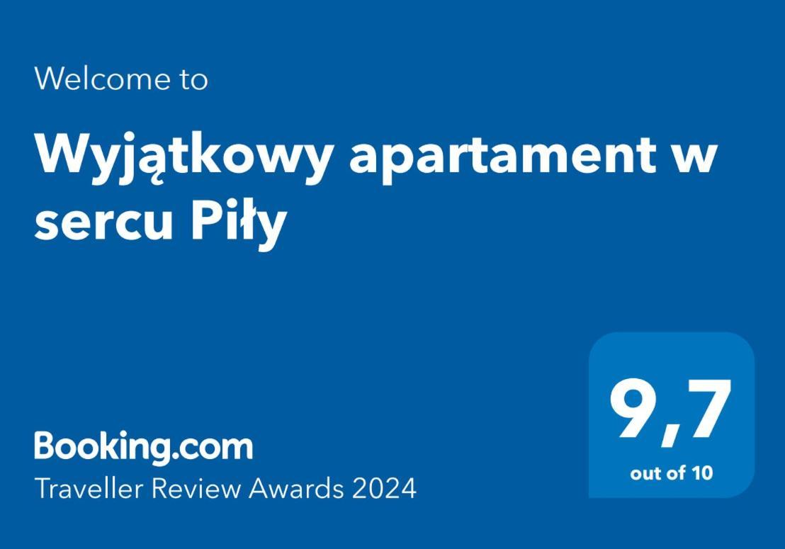 Wyjatkowy Apartament W Sercu Pily Piła Kültér fotó